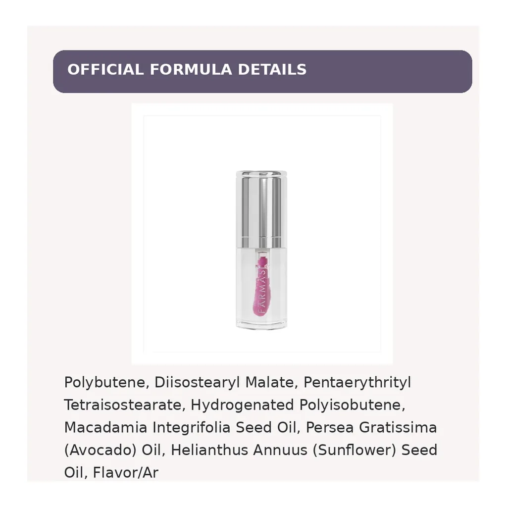 07-lip-oil-transparent-1002515 Farmasi Lip Oil