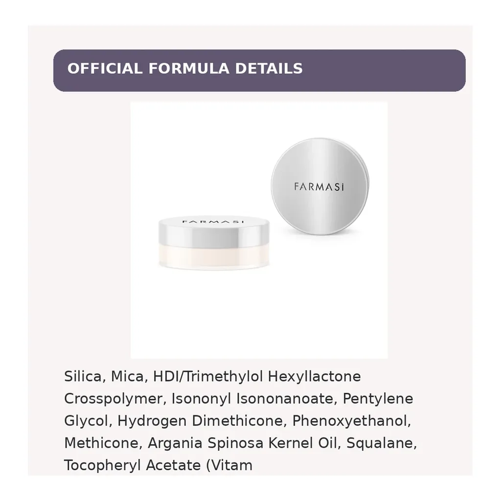 07-loose-powder-1002355 Farmasi Loose Powder