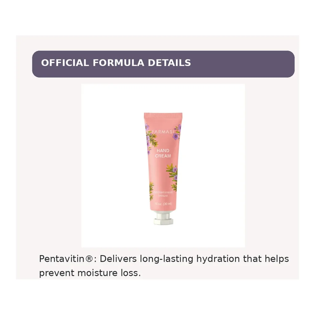 07-mediterranean-breeze-hand-cream-1002796 Farmasi Hand Cream Collection