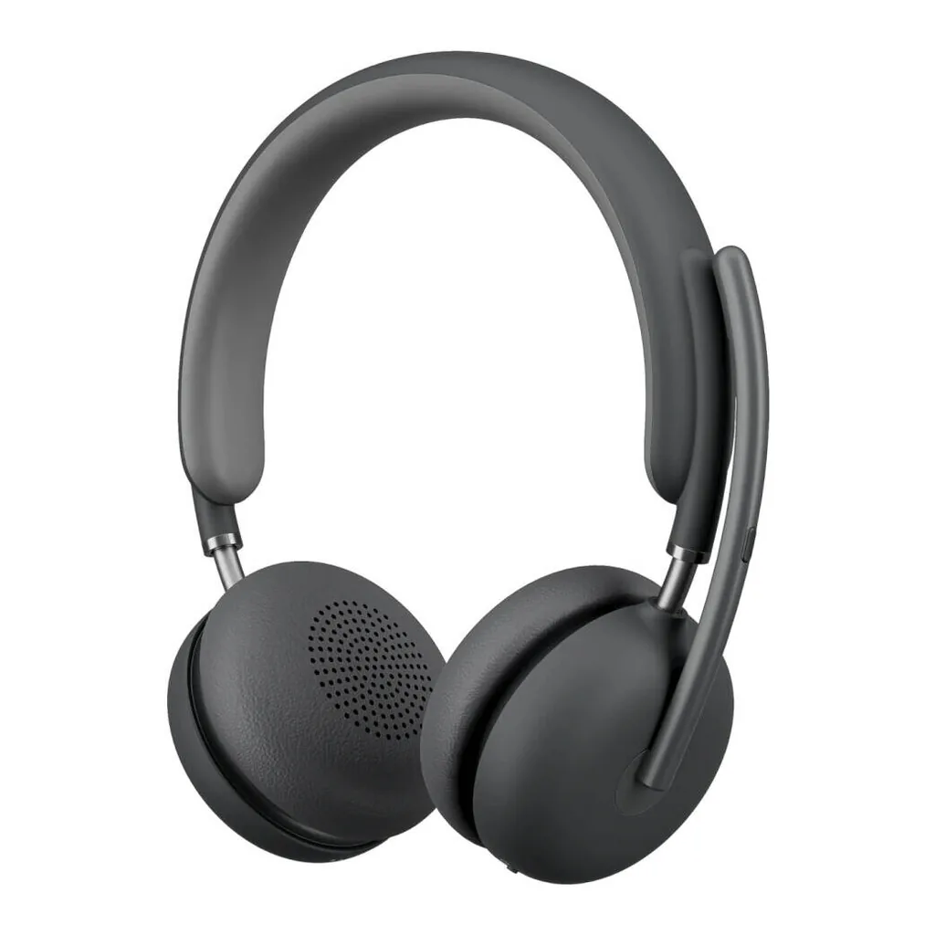 08482d93007f62e0b0002a3ab88cf2ce-hi.jpg Logitech Zone Wireless 2 Headset, UC Version With Microphone, Premium Personalized Audio, AI noise suppression, Graphite |981-001311