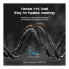 0a0a755f26d175a9e65f1d062b8c395d-hi.jpg Vention HDMI Extension Cable, 4K@60Hz Resolution, 3D Viewing Effect, Support HDR, Synchronized Audio And Video Output, No Delay And No Flicker, 2 Meter Cable Length, Black