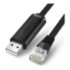 0b035c2bcb2f2bad14f001d0ecb0d151-hi.jpg UGREEN CM204 USB TO RJ45 CONSOLE CABLE, 1.5M, Black