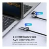 UGREEN 25773 USB 3.0 Video Capture Card, 4K30 HDMI Passthrough and 2K30 Capture - Image 4 UGREEN 25773 USB 3.0 Video Capture Card, 4K30 HDMI Passthrough and 2K30 Capture