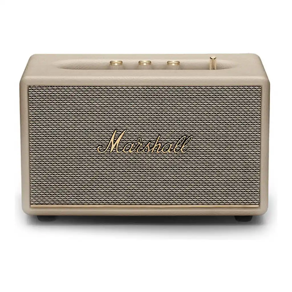 0c5b661c2fad9623835e473f88a7839e-hi.jpg Marshall Acton III Bluetooth Speaker, Room-filling Sound, 45 20,000 Hz Frequency, Adjustable Bass &Treble Controls, Bluetooth 5.2, 3.5mm Input, 10m Range, Cream