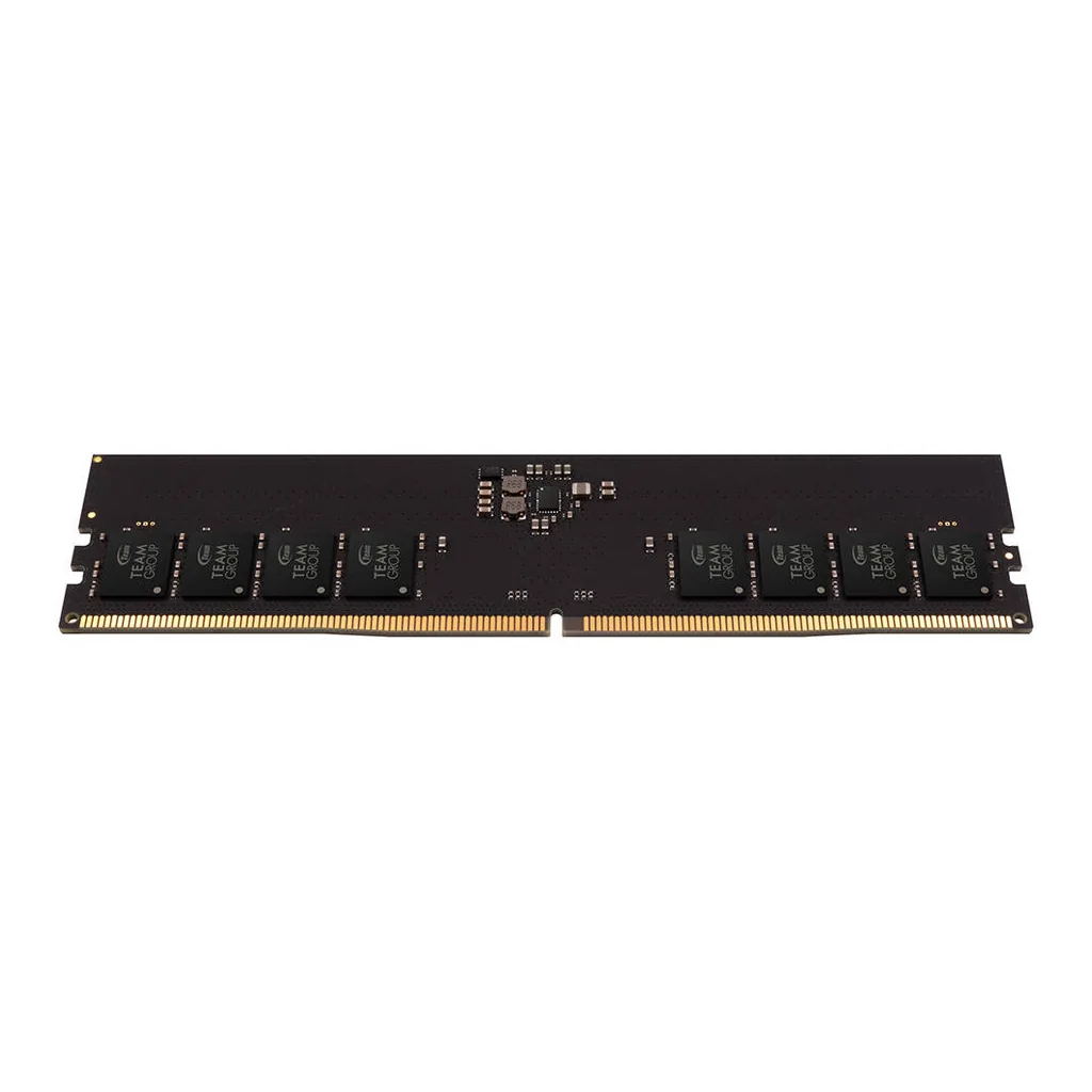 TeamGroup Elite DDR5 Desktop Memory, 32GB (1x 32GB) Capacity, 6000 MHz Memory Speed, CL46 CAS Latency, 1.1 Voltage, Black | TED532G5600C4601 - Image 2 TeamGroup Elite DDR5 Desktop Memory, 32GB (1x 32GB) Capacity, 6000 MHz Memory Speed, CL46 CAS Latency, 1.1 Voltage, Black | TED532G5600C4601 - Image 2