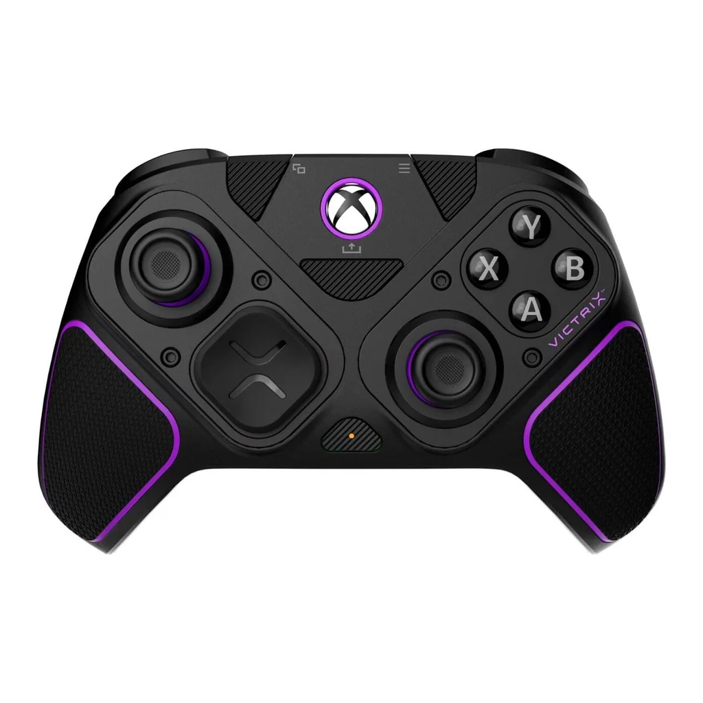 0dcbe0810a722cb0637733b0b3b08582-hi.jpg PDP Gaming Victrix Pro BFG Wireless Controller, Compatible With Xbox Series X|S & PC, 5ms Input Latency, 2000mAh Battery, 4 Mappable Back Buttons, Multi-Position Clutch Triggers, Black