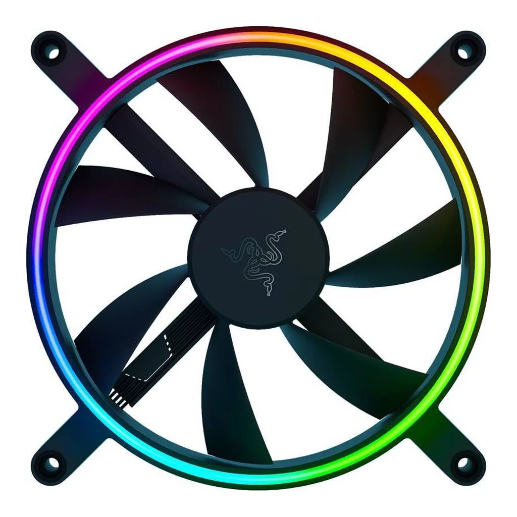 Razer Kunai Chroma 140mm aRGB PC Fan, Black | RC21-01810200-R3M1 - Image 2 Razer Kunai Chroma 140mm aRGB PC Fan, Black | RC21-01810200-R3M1