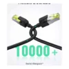 0f42fa73052f61b6c8a93072b28961cd-hi.jpg UGREEN Cat 7 Shielded RJ45 Ethernet Cable 5M Braided Round Network LAN Cable 10Gbps High-Speed Internet Cable 600MHz Bandwidth for Router Modem, Black