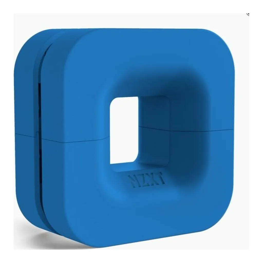 NZXT Puck Cable Management and Headset Mount Silicone, Blue | BA-PCKRT-BL - Image 1 NZXT Puck Cable Management and Headset Mount Silicone, Blue | BA-PCKRT-BL