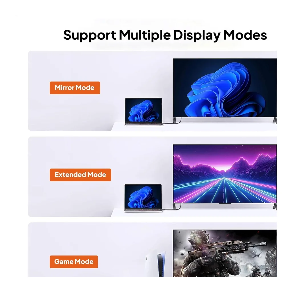 0fac98ee711a57982dfdc7fdd91bed5f-hi.jpg Mowsil 4k@30Hz 1.4 HDMI Cable 5 Meter, Transfer Rate Up to 10.8 Gbps, Support 4K@30Hz/ 2K 1080P Up to 60Hz /3D, Compatible Devices Desktop PC,Laptop,TV Box, 5 Meter, Black-Red