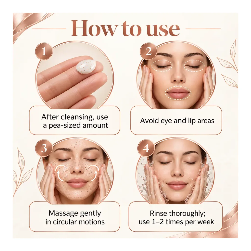 Farmasi Age Reversist Exfoliating Cleanser — How to use How to use Farmasi Age Reversist Exfoliating Cleanser
