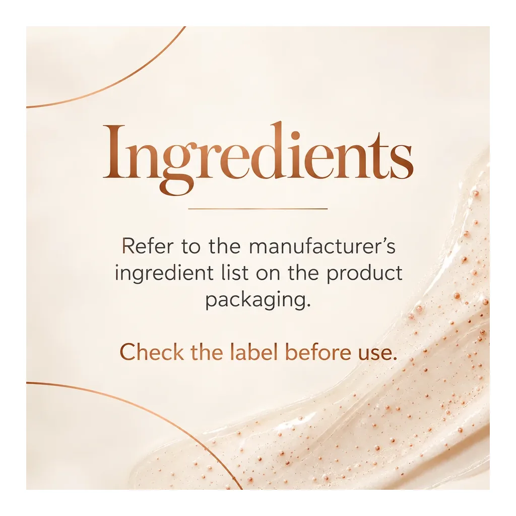Farmasi Age Reversist Exfoliating Cleanser — Ingredients Farmasi Exfoliating Cleanser ingredient label reminder
