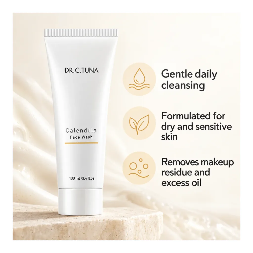 Farmasi Calendula Face Wash — Verified benefits Farmasi Calendula Face Wash, gentle daily cleansing for dry and sensitive skin
