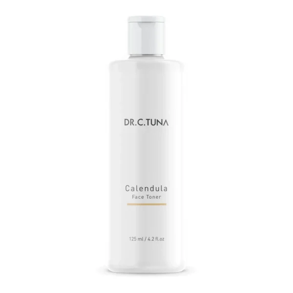Farmasi Calendula Face Toner — Official product on white Official Farmasi Dr. C. Tuna Calendula Face Toner bottle, 125 ml, on pure white