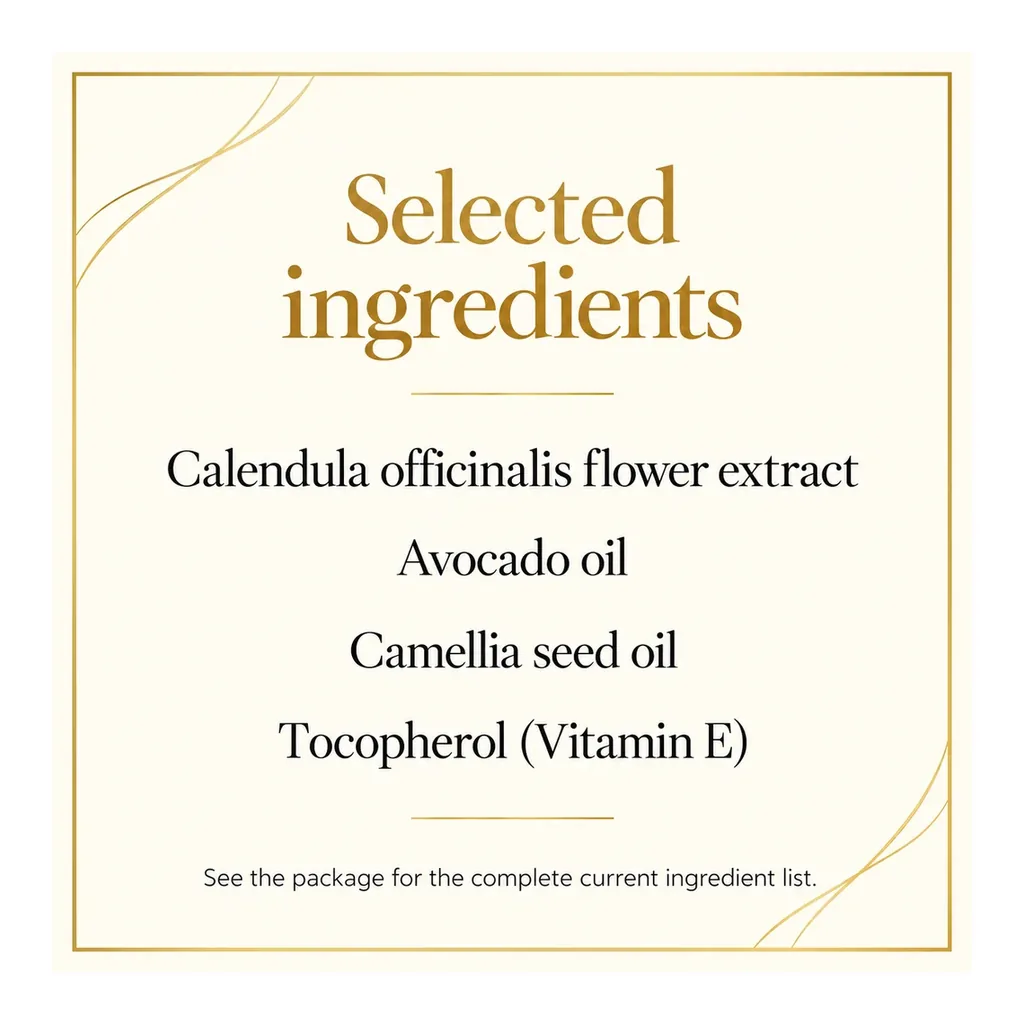 Farmasi Calendula Cream Balsam — Selected ingredients Selected ingredients in Farmasi Calendula Cream Balsam
