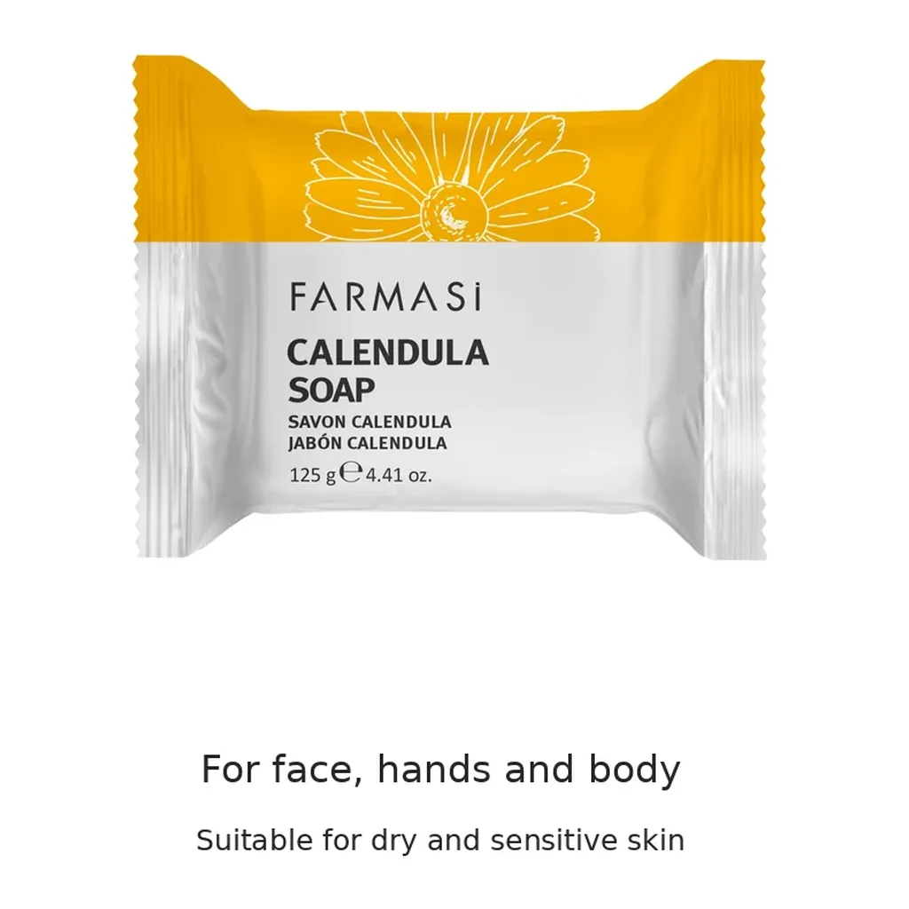 1000329-06-product-features Farmasi Calendula Soap 125 g