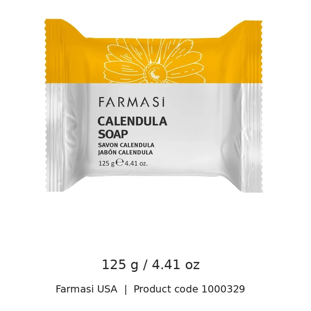 1000329-09-size-and-code Farmasi Calendula Soap 125 g