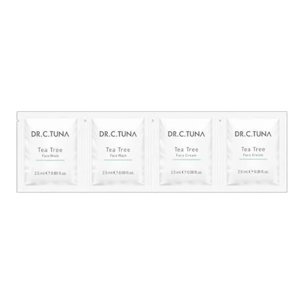 FARMASI Dr. C. Tuna Tea Tree Tester — 4 x 2.5 ml Sachets – Main product image FARMASI Dr. C. Tuna Tea Tree Tester — 4 x 2.5 ml Sachets – Main product image