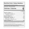 1000820-08-nutriplus-serenity-earl-grey-tea-official-nutrition-panel-closeup Close view of official Serenity Earl Grey Tea Nutrition Facts