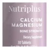FARMASI Nutriplus Calcium Magnesium Plus – 30 Tablets – Official packaging detail FARMASI Nutriplus Calcium Magnesium Plus – 30 Tablets – Official packaging detail