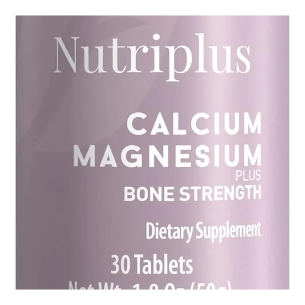 FARMASI Nutriplus Calcium Magnesium Plus – 30 Tablets – Official packaging detail FARMASI Nutriplus Calcium Magnesium Plus – 30 Tablets – Official packaging detail