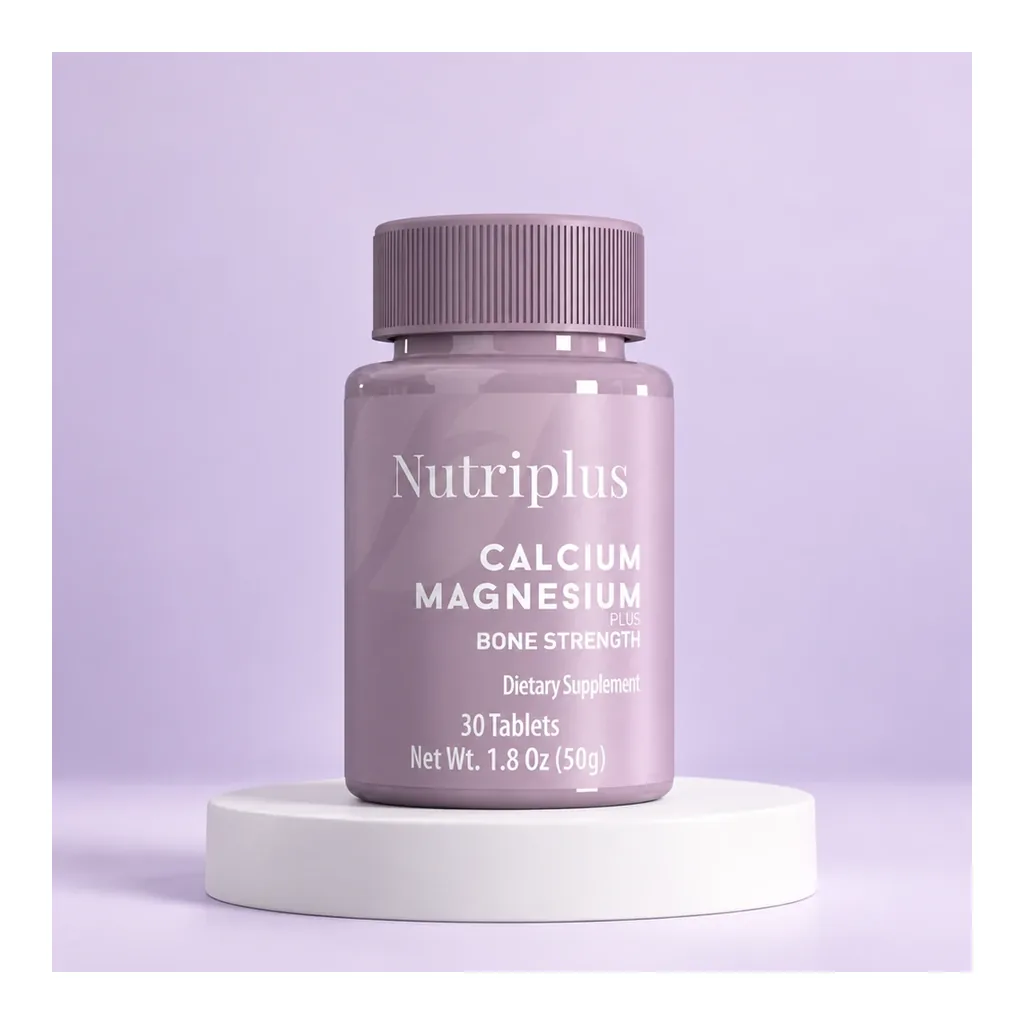 FARMASI Nutriplus Calcium Magnesium Plus – 30 Tablets – Studio presentation FARMASI Nutriplus Calcium Magnesium Plus – 30 Tablets – Studio presentation