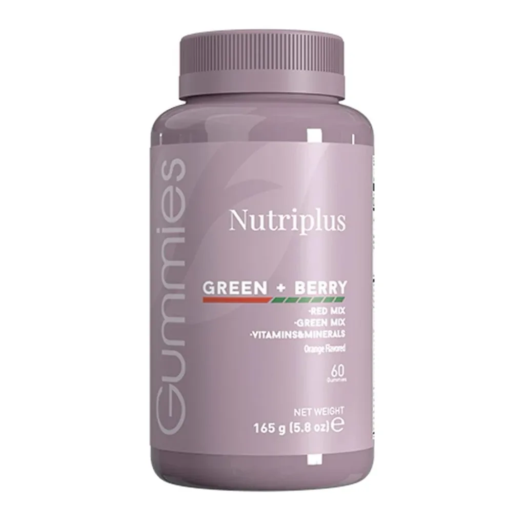 FARMASI Nutriplus Green & Berry Gummies, 60 Gummies – Main product image FARMASI Nutriplus Green & Berry Gummies, 60 Gummies – Main product image
