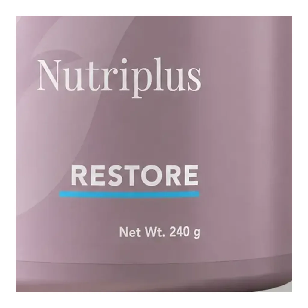 FARMASI Nutriplus Restore, 240 g – Official packaging detail FARMASI Nutriplus Restore, 240 g – Official packaging detail