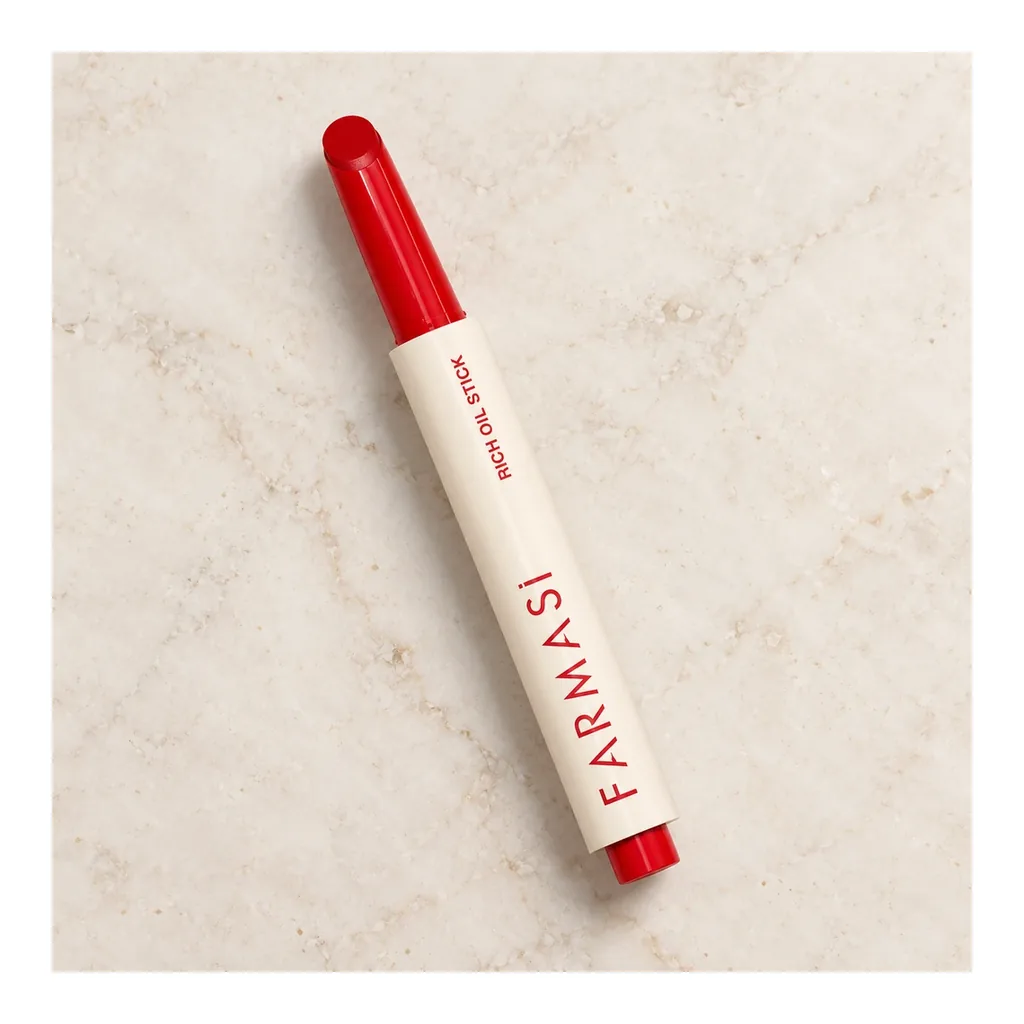 FARMASI Rich Oil Stick Red Flag Lifestyle photo FARMASI Rich Oil Stick Red Flag Lifestyle photo