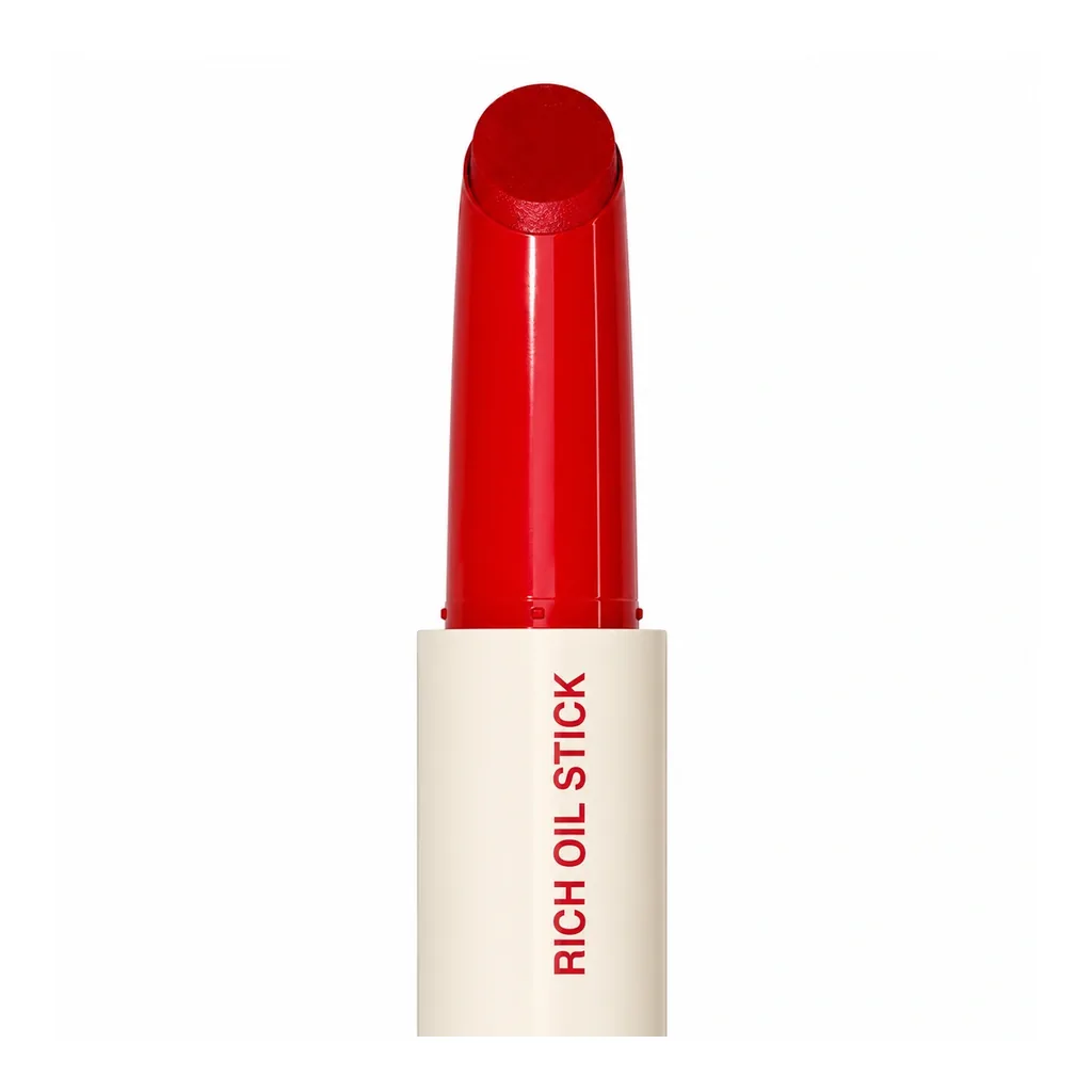 FARMASI Rich Oil Stick Red Flag Packaging detail FARMASI Rich Oil Stick Red Flag Packaging detail