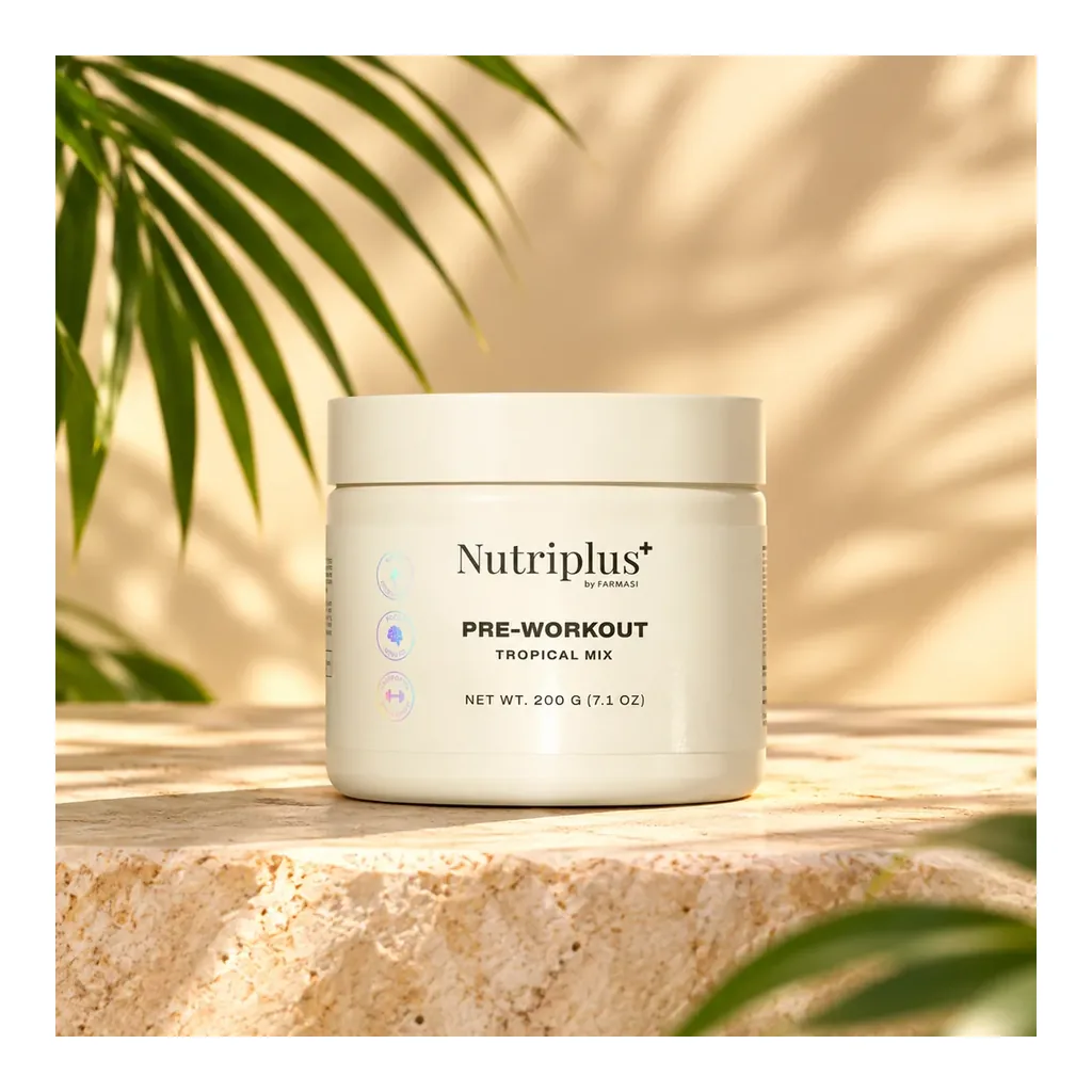 Farmasi Nutriplus+ Pre-Workout Tropical Mix — image 8 of 9 Farmasi Nutriplus+ Pre-Workout Tropical Mix product gallery image 8