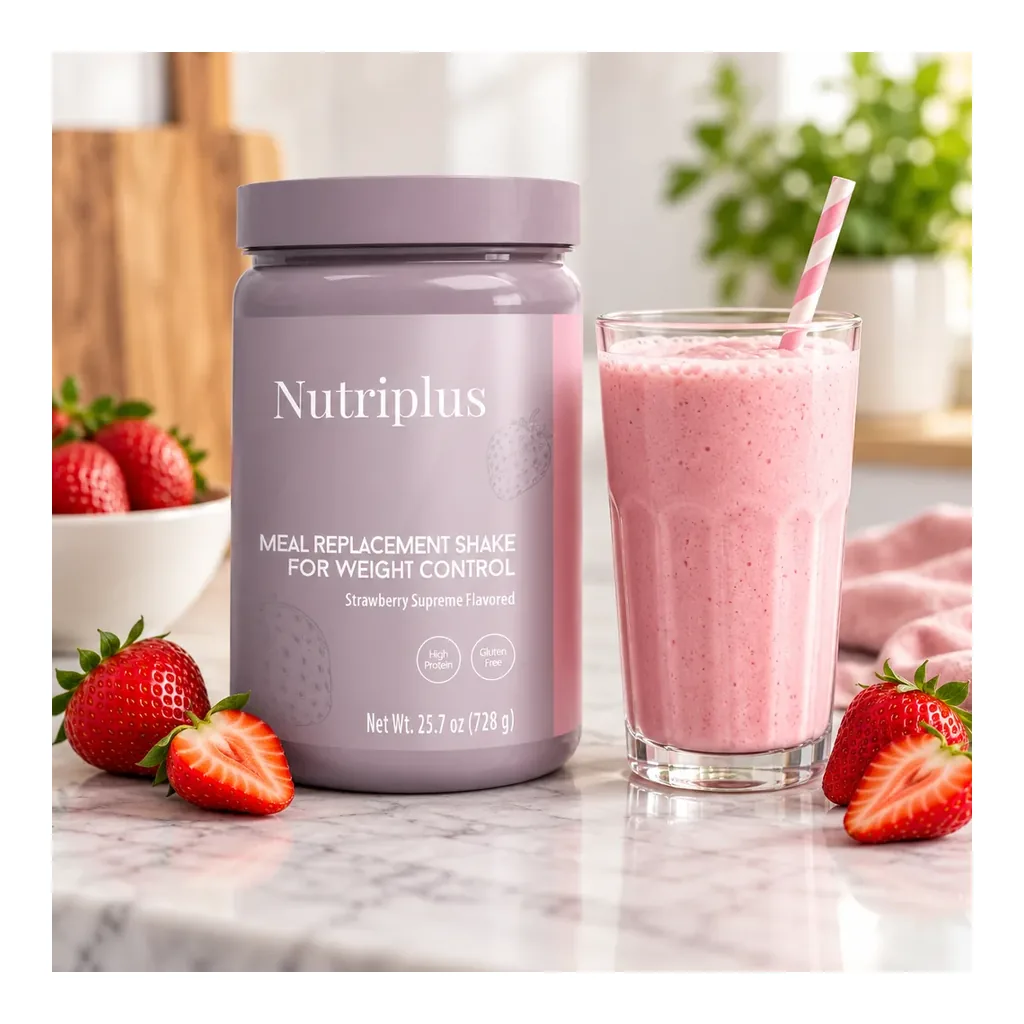 Farmasi Nutriplus Shake Strawberry Supreme — image 6 of 9 Farmasi Nutriplus Shake Strawberry Supreme product gallery image 6