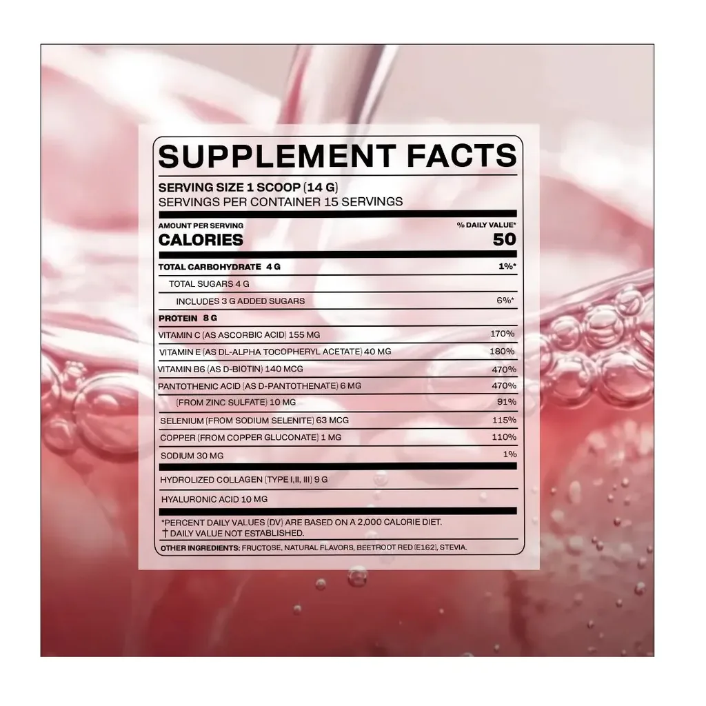 Farmasi Nutriplus Beauty Booster Collagen Strawberry Cream — image 2 of 9 Farmasi Nutriplus Beauty Booster Collagen Strawberry Cream product gallery image 2
