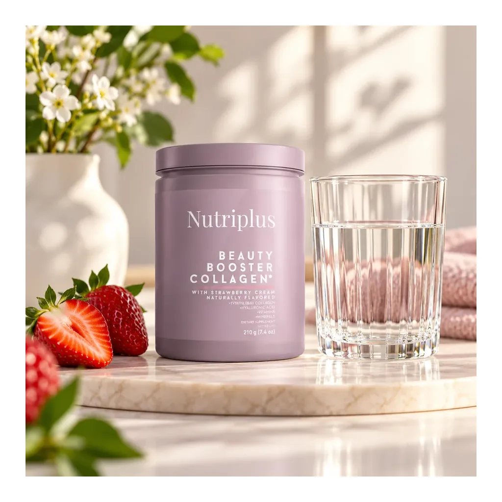 Farmasi Nutriplus Beauty Booster Collagen Strawberry Cream — image 7 of 9 Farmasi Nutriplus Beauty Booster Collagen Strawberry Cream product gallery image 7