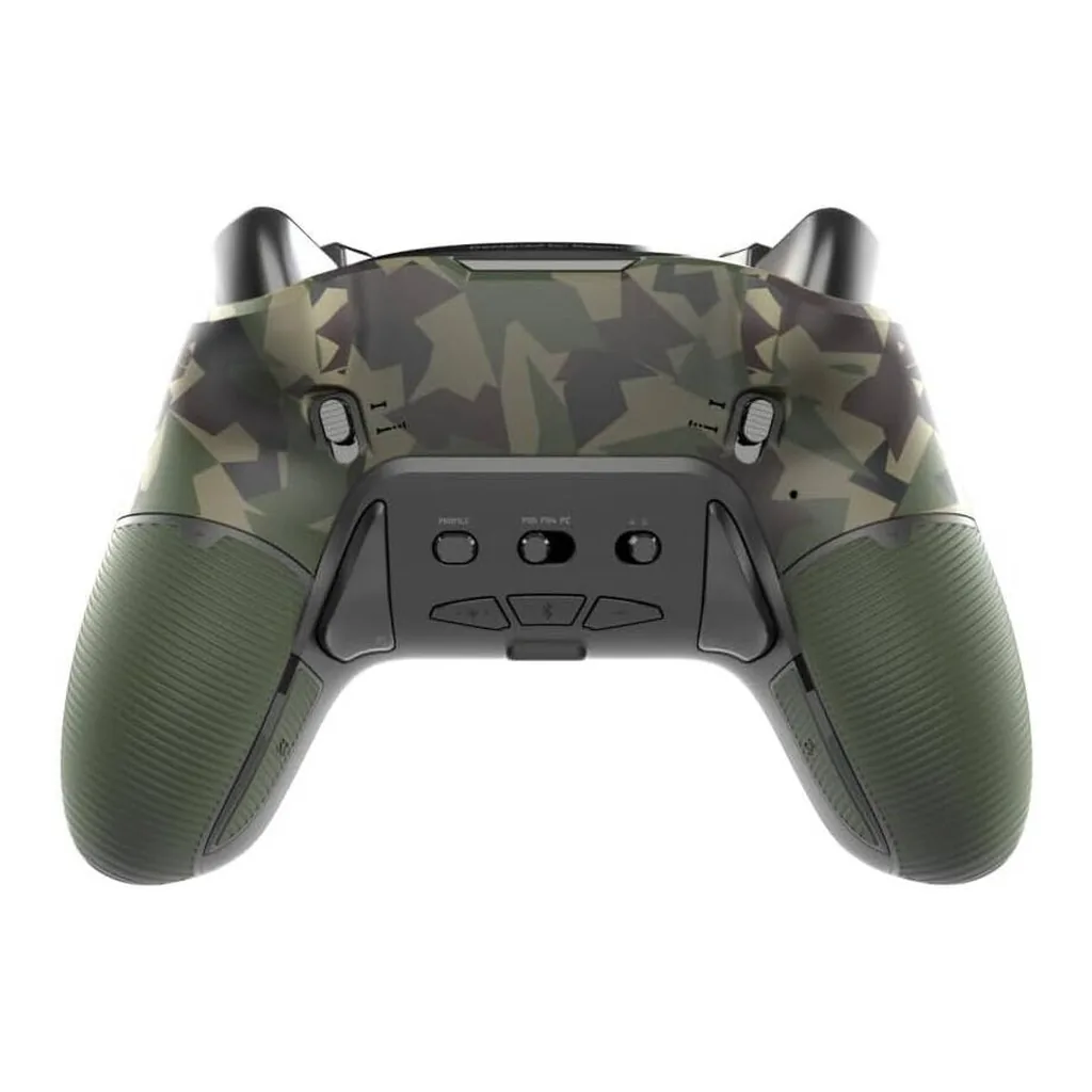 10d4cd90f5b61a1ac42f2996cd2ecb17-hi.jpg Nacon Revolution 5 Pro PS5 Controller, Trigger Blocker, Magnetic Hall Effect Technology, Vibration, Asymmetric Joystick Position, 300cm Cable Length, Dual Connectivity, Forest Camo