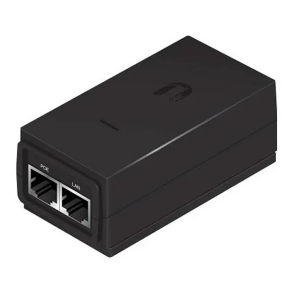 1120e7eb19434724361404006abfeb4b-md.jpg Ubiquiti 24V Passive PoE Injector Adapter, 12W Power Output, 10/100/1000 Ethernet, Surge Protection, ESD Protection, AC 100-240V Input, Black | POE-24-12W-G