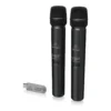 1142bd2597e5f47cbb2762de5ecbd271-hi.jpg Behringer ULM202USB High-Performance 2.4 GHz Digital Wireless System with 2 Handheld Microphones & Dual-Mode USB Receiver