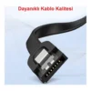 128c48e6b300545b353841cafd47cfcd-hi.jpg UGREEN SATA III Data Cable, 0.5 m, Black (30796)