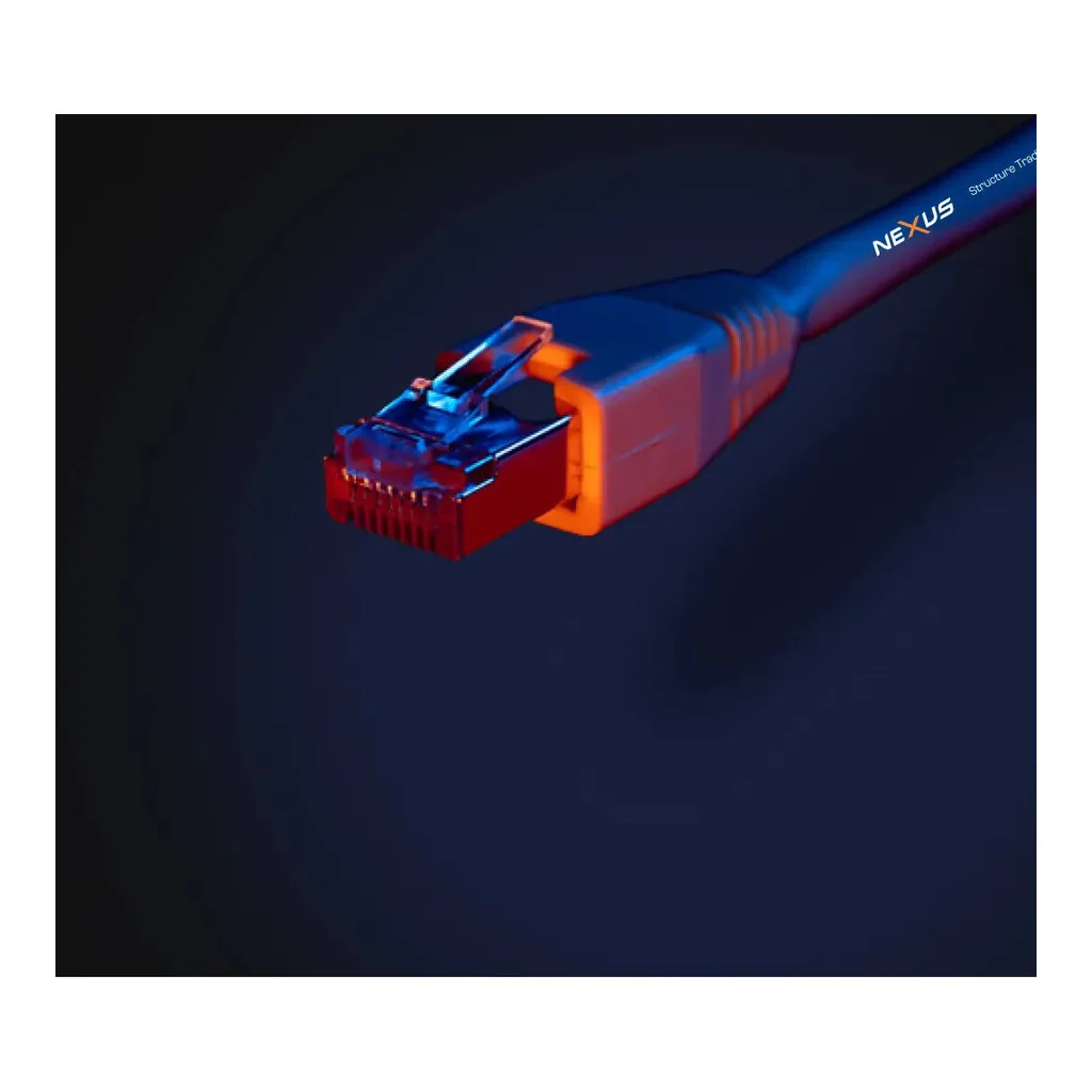 136ab67aa7cbdc5e561e5fc04a37cbb3-hi.jpg Nexus Patch Cord CAT6-A UTP Network Cable, 10 Gbps Transfer Rate, 350Mhz Speed & Frequency, 23AWG Full Bare Copper Conductor Material, Weather Proof PVC Jacket, 1M Length, Blue