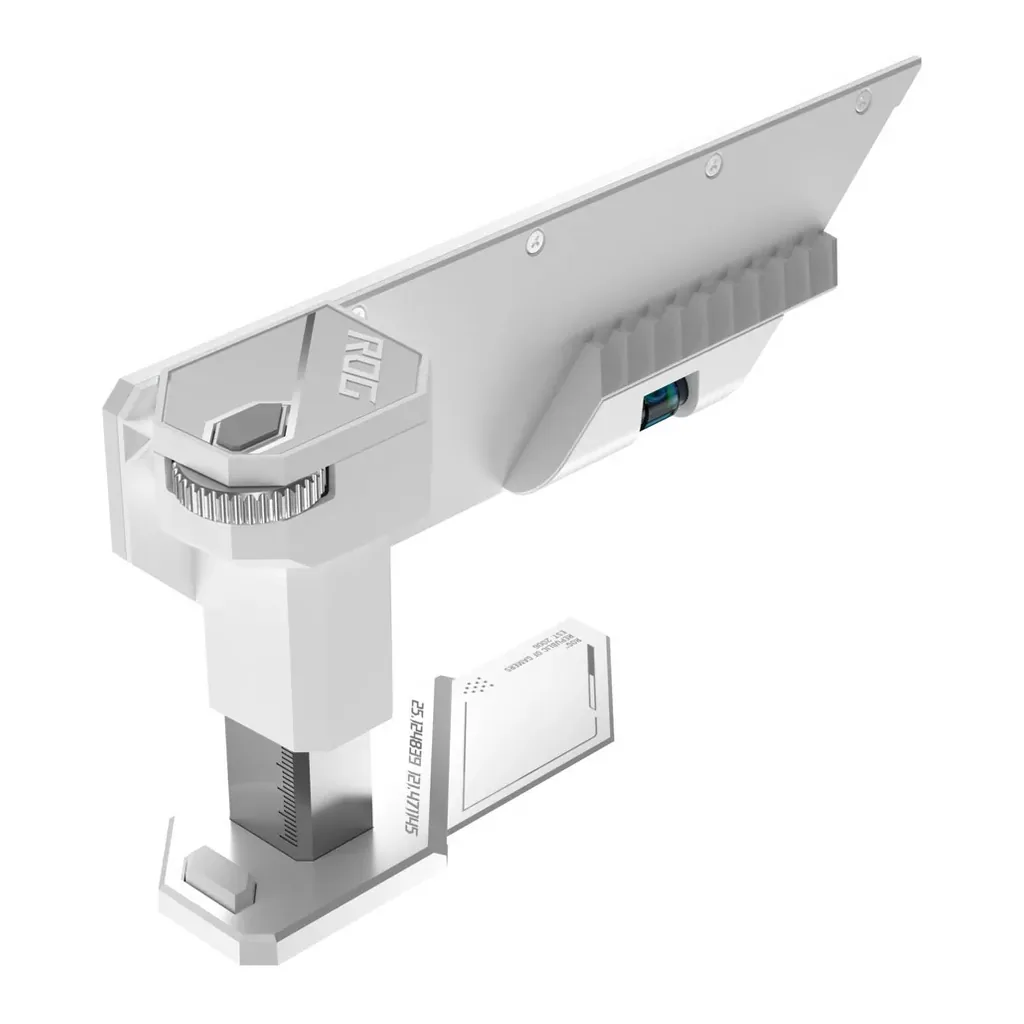ASUS ROG Herculx Graphics Card Holder, White | 90DA0023-B09000 - Image 7 ASUS ROG Herculx Graphics Card Holder, White | 90DA0023-B09000