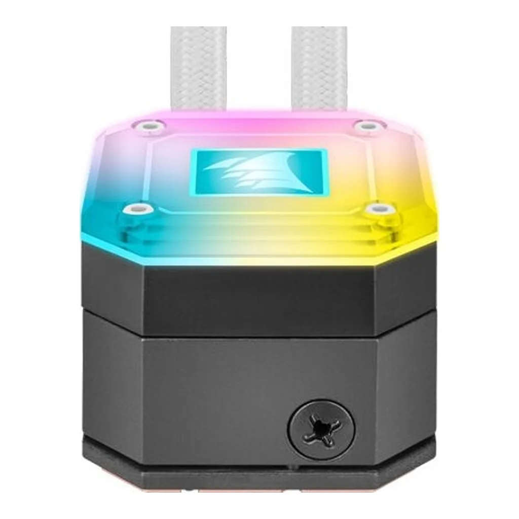Corsair ICUE H100i Elite Capellix Liquid, White | CW-9060050-WW - Image 2 Corsair ICUE H100i Elite Capellix Liquid, White | CW-9060050-WW