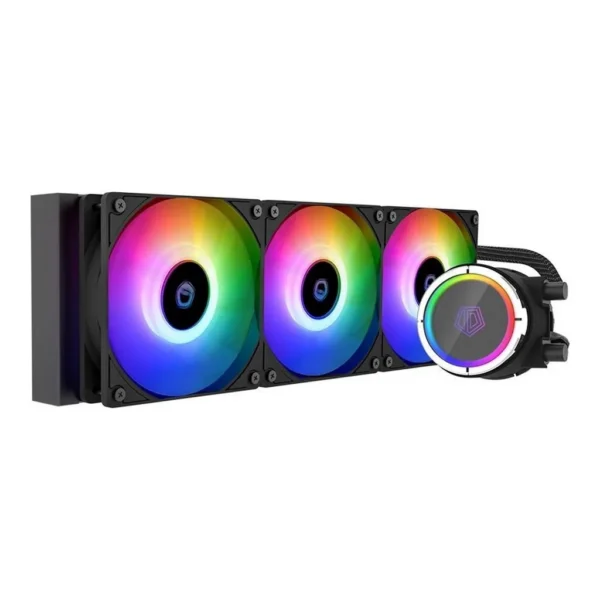 ID-COOLING ZOOMFLOW 360X ARGB CPU Water Cooler 5V Addressable RGB AIO Cooler 360mm CPU Liquid Cooler 3X120mm RGB Fan | ID-CPU-ZOOMFLOW360XARGB - Image 1 ID-COOLING ZOOMFLOW 360X ARGB CPU Water Cooler 5V Addressable RGB AIO Cooler 360mm CPU Liquid Cooler 3X120mm RGB Fan | ID-CPU-ZOOMFLOW360XARGB