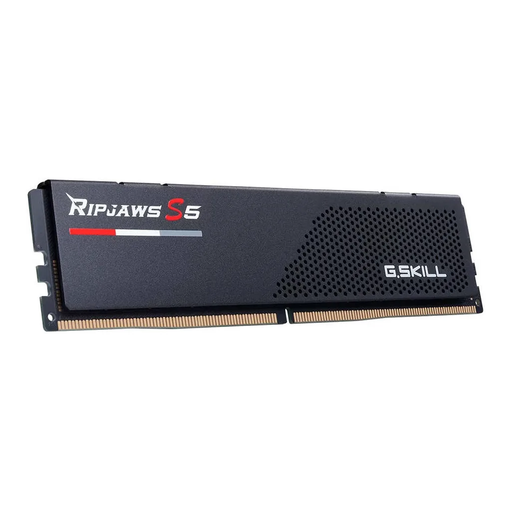 G.Skill Ripjaws S5 32GB (2 x 16GB) DDR5 Dual Channel Desktop Memory Kit, 6000 MT/s Memory Speed, CL 36 CAS Latency, Intel XMP 3.0, 1.35V, 288 Pin, Non ECC Unbuffered, Black | F5-6000J3636F16GX2-RS5K - Image 3 G.Skill Ripjaws S5 32GB (2 x 16GB) DDR5 Dual Channel Desktop Memory Kit, 6000 MT/s Memory Speed, CL 36 CAS Latency, Intel XMP 3.0, 1.35V, 288 Pin, Non ECC Unbuffered, Black | F5-6000J3636F16GX2-RS5K - Image 3