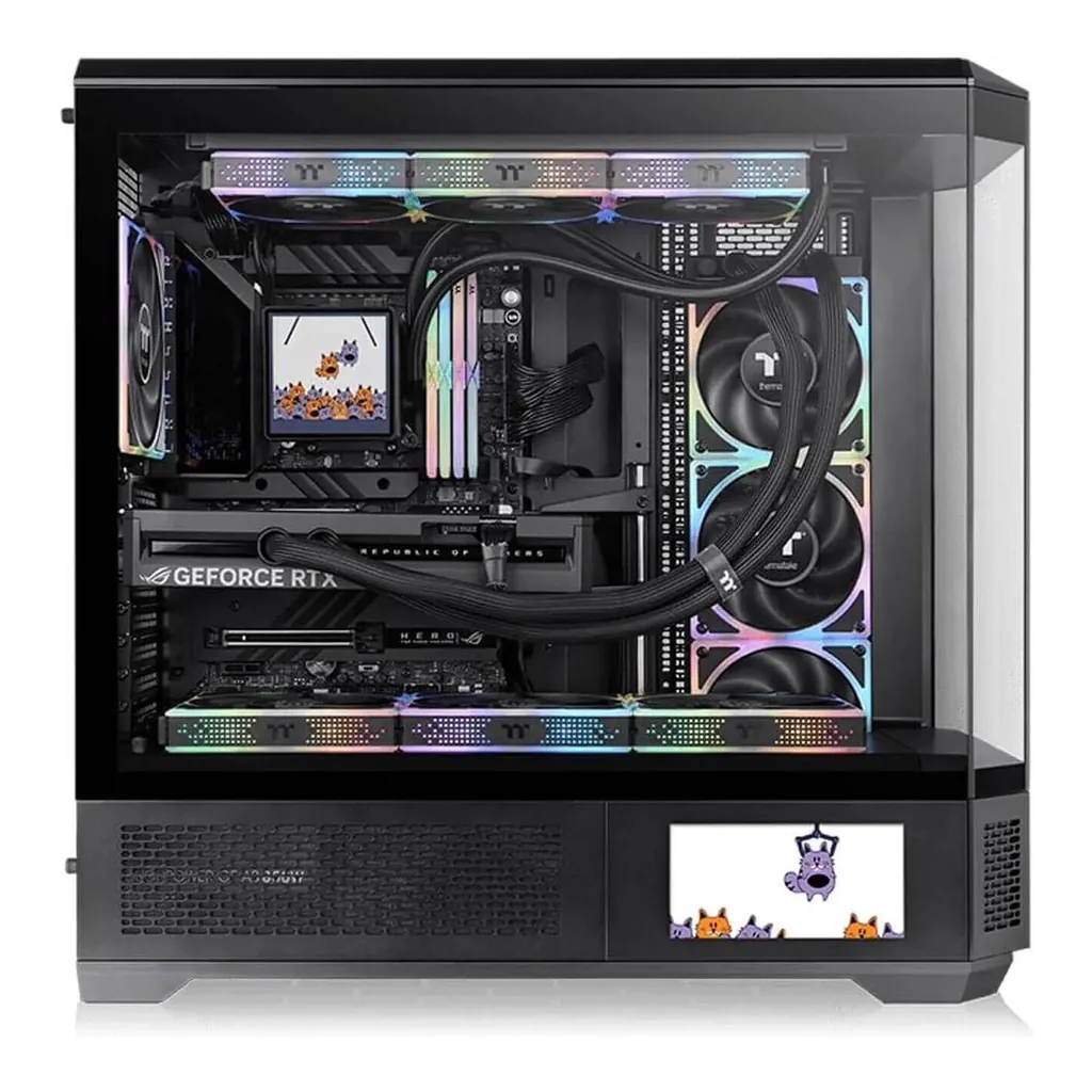 Thermaltake 6.0" LCD Panel Kit for View 600 TG, Black | AC-080-OO1NAN-A1 - Image 5 Thermaltake 6.0" LCD Panel Kit for View 600 TG, Black | AC-080-OO1NAN-A1