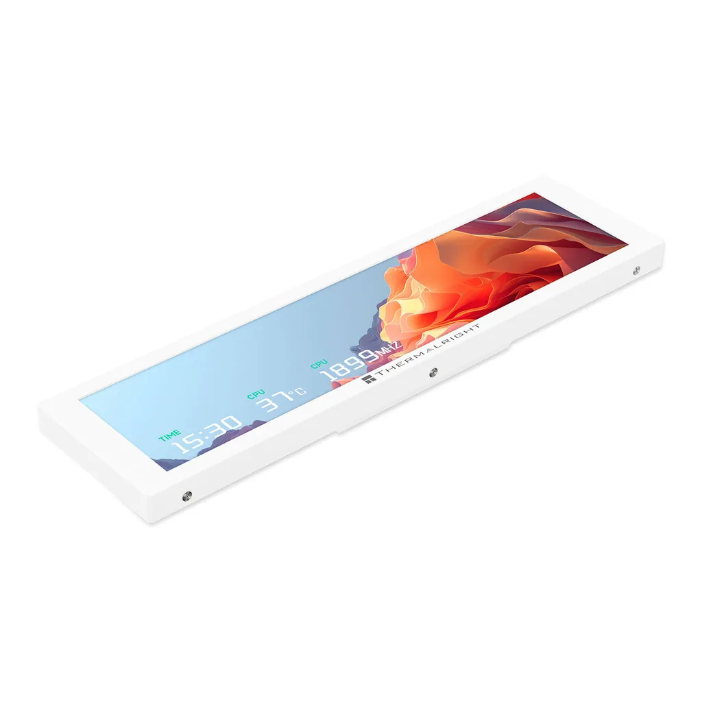 Thermalright Trofeo Vision LCD Screen Display, White - Image 2 Thermalright Trofeo Vision LCD Screen Display, White