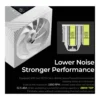 TRYX TURRIS 620 Dual-Tower Air CPU Cooler, White | H-T620N-DM2M-G0W - Image 6 TRYX TURRIS 620 Dual-Tower Air CPU Cooler, White | H-T620N-DM2M-G0W