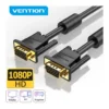 19be6da4a9150836842a46fae3c45c7a-hi.jpg Vention VGA Cable, High Definition Picture Quality, Magnetic Ring Anti-Interference, Dual Ferrite Cores, Fishtail, Gold-Plated Technology, Multi-Shielding, 5 Meter Cable Length, Black | DAEBJ