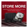 1a1295dc76c9ffd117bf1c1914e11b0f-hi.jpg Seagate 2TB IronWolf SATA III 3.5" Internal NAS HDD, Up to 180Mbps Data Transfer Rate, 256 MB Cache, 5400 rpm Speed, 1Mn Hours MTBF, Scalable 24x7, RAID Network Attached Storage | ST2000VN003