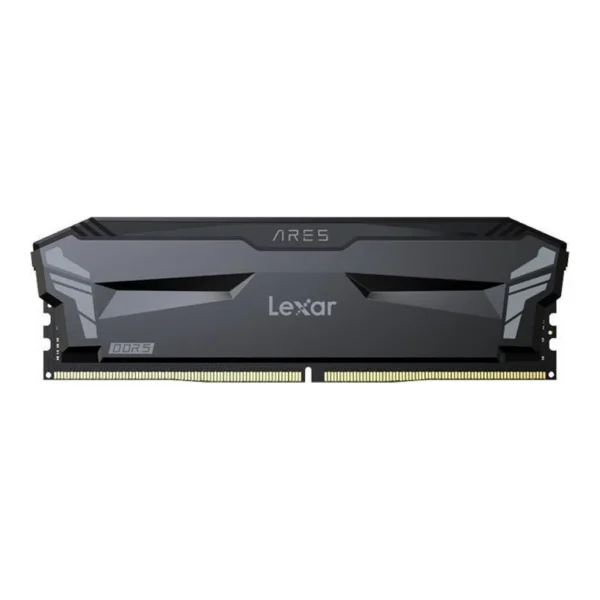 Lexar Ares 16GB (1x16GB) DDR5 SDRAM UDIMM Desktop Memory, 4800 MHz Speed, 1.10Voltage, 288 Pin, CAS Latency 40 | LD5DU016G-R4800GS2A - Image 1 Lexar Ares 16GB (1x16GB) DDR5 SDRAM UDIMM Desktop Memory, 4800 MHz Speed, 1.10Voltage, 288 Pin, CAS Latency 40 | LD5DU016G-R4800GS2A - Image 1