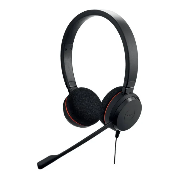 1d1283ace982e4dc9bca8bfbcbbf6e8b-hi.jpg Jabra Evolve 20 MS Stereo Wired Headset, Passive Noise Cancellation, Foam Ear Cushions, In-Cord Volume Control, Adjustable Headband, USB-C / A Connectivity, Black